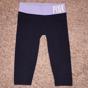 Pink yoga Capri